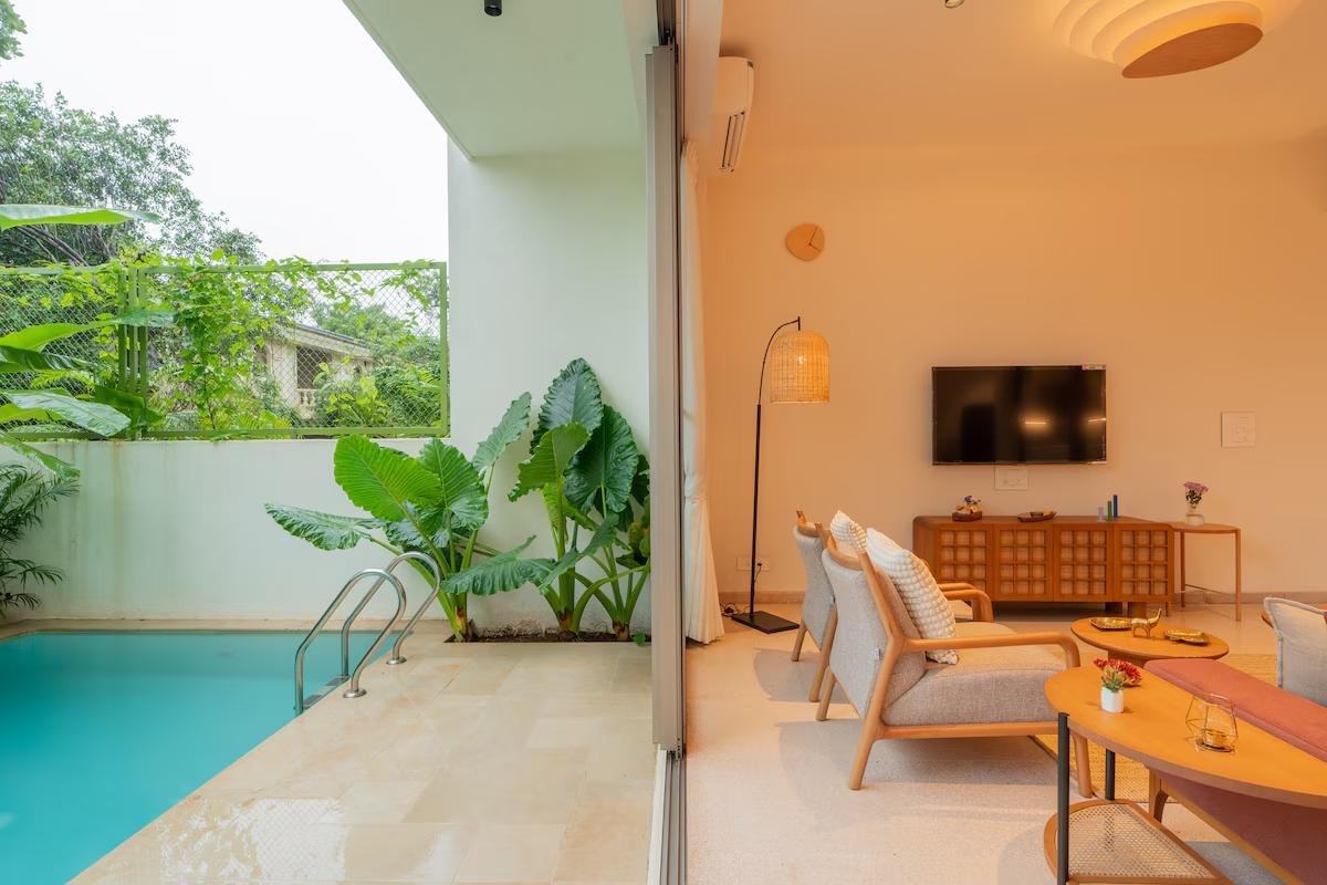 Coastal Retreat: 3 BHK Villa near Vagator & Anjuna x Solis Nature