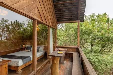 Jungle Bliss: A Wooden Cottage Near Hidden Trails x Solis Nature