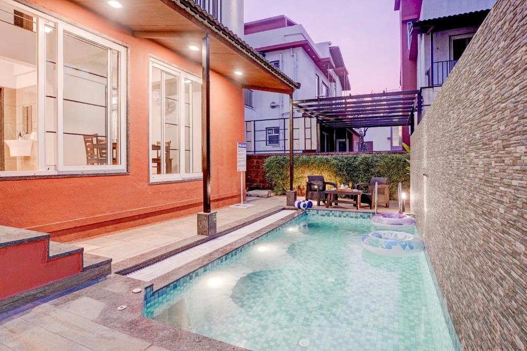 ELIVAAS 3 BHK Aamy Villa with Pvt Pool & Garden x Solis Nature