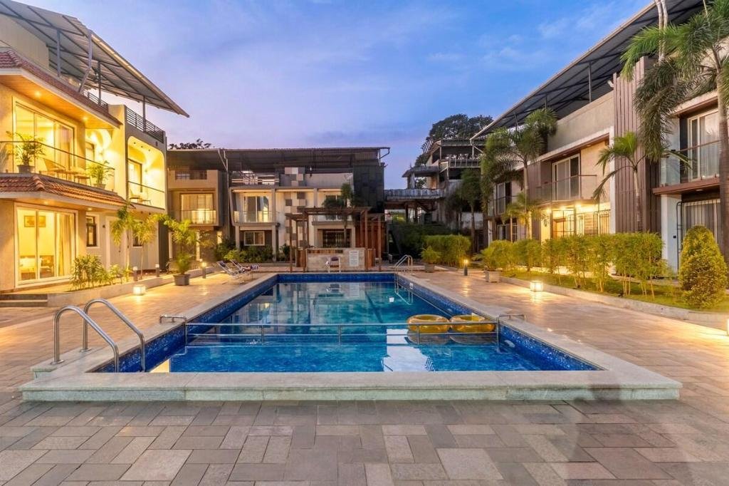 Rosalia 3-BHK Villa With Shared Pool and Lawn x Solis Nature