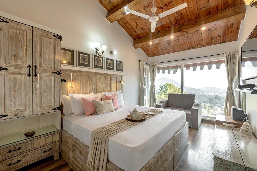 Alaya Stays Farsauli 1 - Pet friendly 3 BHK Hillside G x Solis Nature
