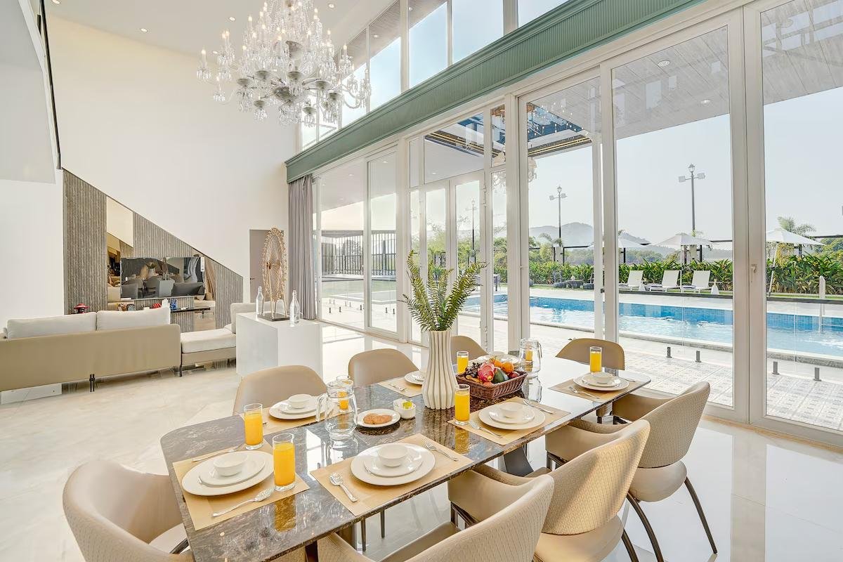Majestic Glass Villa W/ Pvt Pool, Garden & Gazebo x Solis Nature