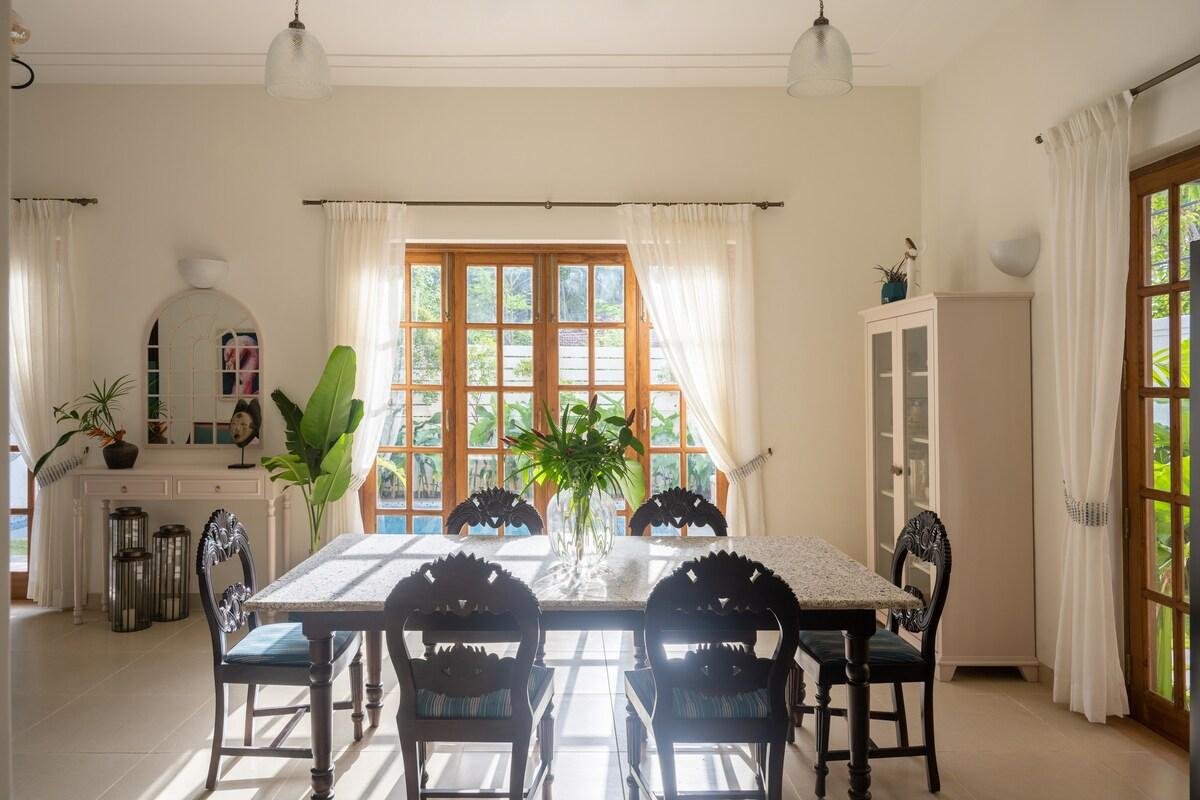 2 BHK | Pool | Bar | Garden | Kitchen x Solis Nature