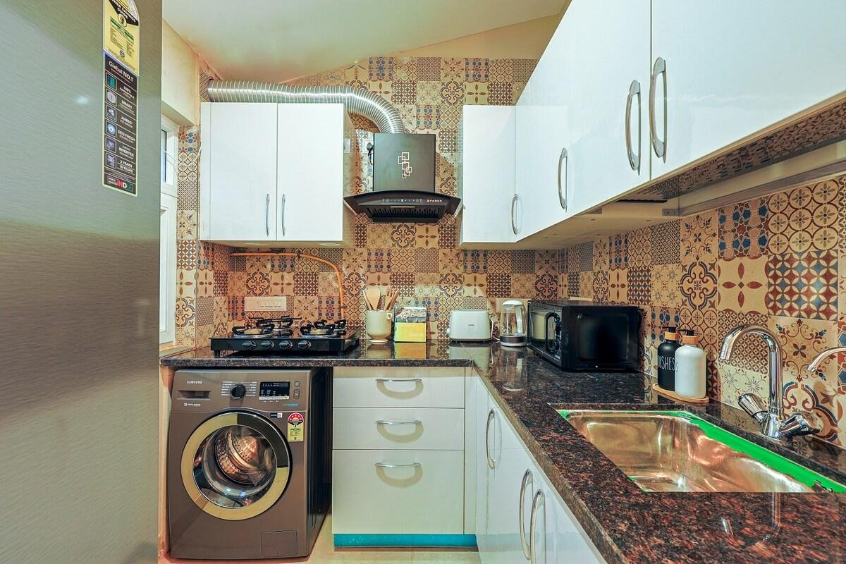 Alaya Stays Veera Marina 3-BHK Apartment x Solis Nature