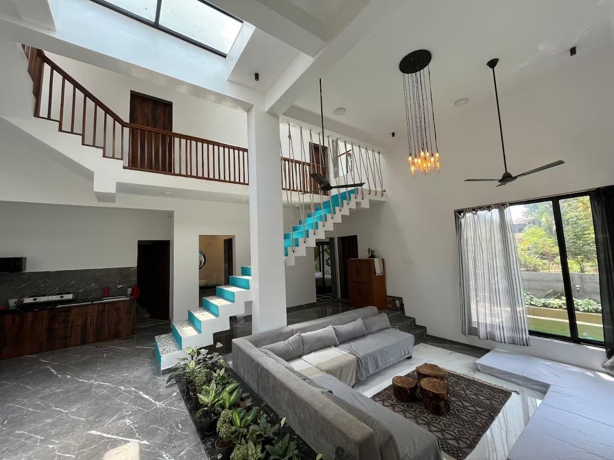 Areca Palm Villa-3BHK-Pool-bbq-Elixir Beach Farm x Solis Nature