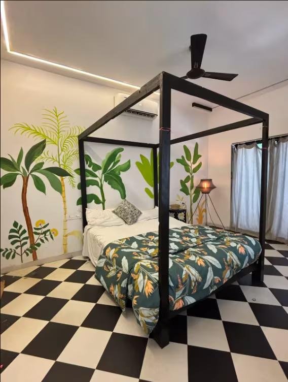 Areca Palm Villa-3BHK-Pool-bbq-Elixir Beach Farm x Solis Nature