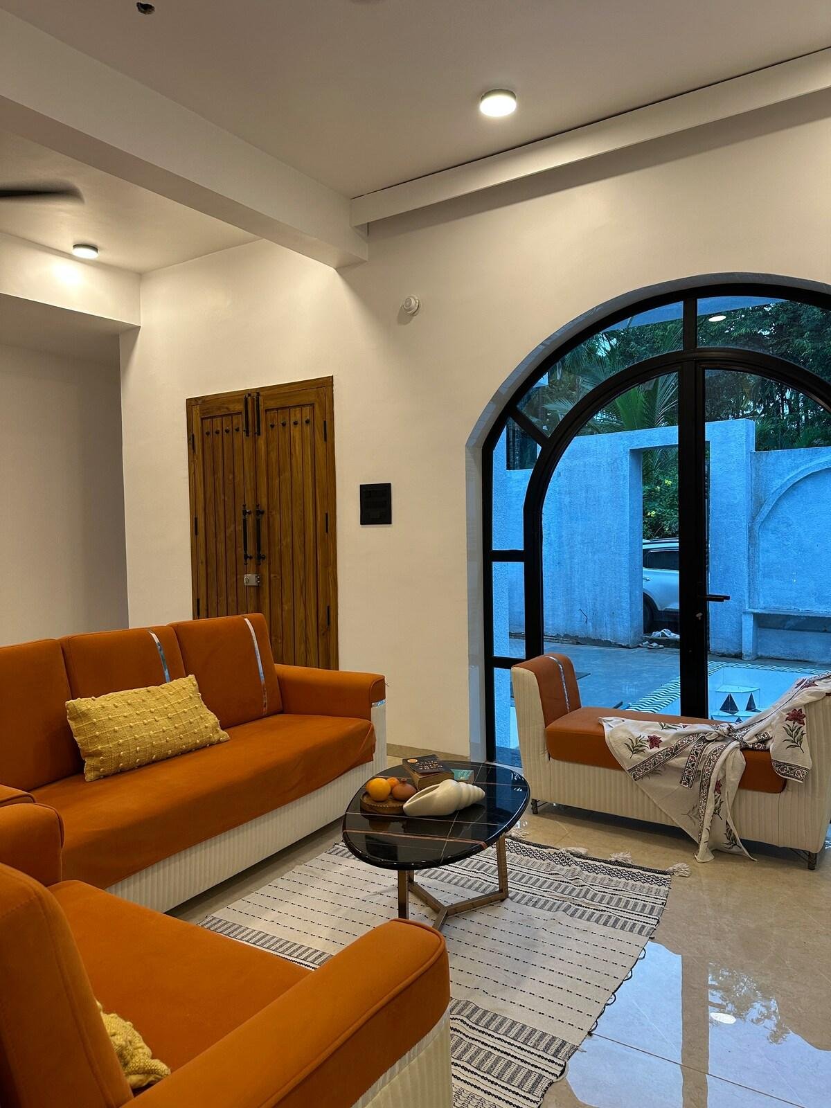 Bellona Havens-3bhk-pvt pool-jacuzzi-terrace-byAH x Solis Nature