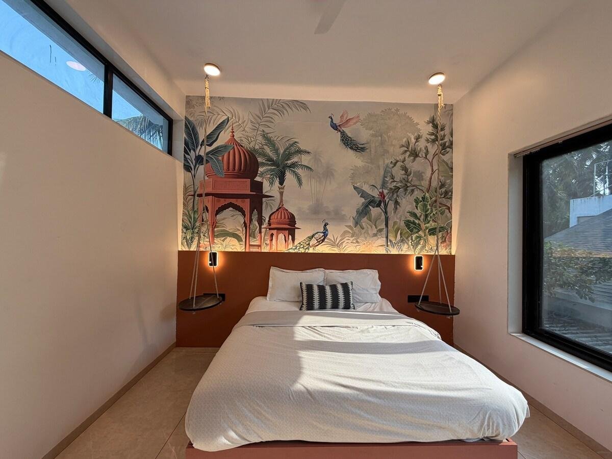 Bellona Havens-3bhk-pvt pool-jacuzzi-terrace-byAH x Solis Nature