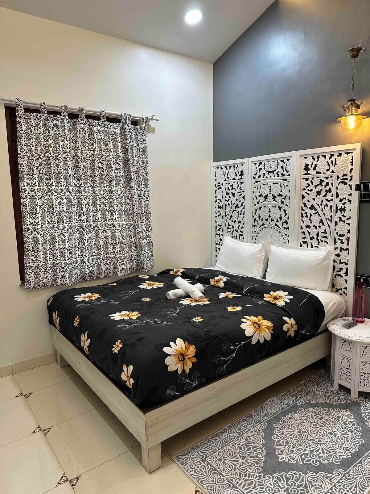 Nymph Chalet-AugustaHospitality-2bhk-3lvl pool-bbq x Solis Nature