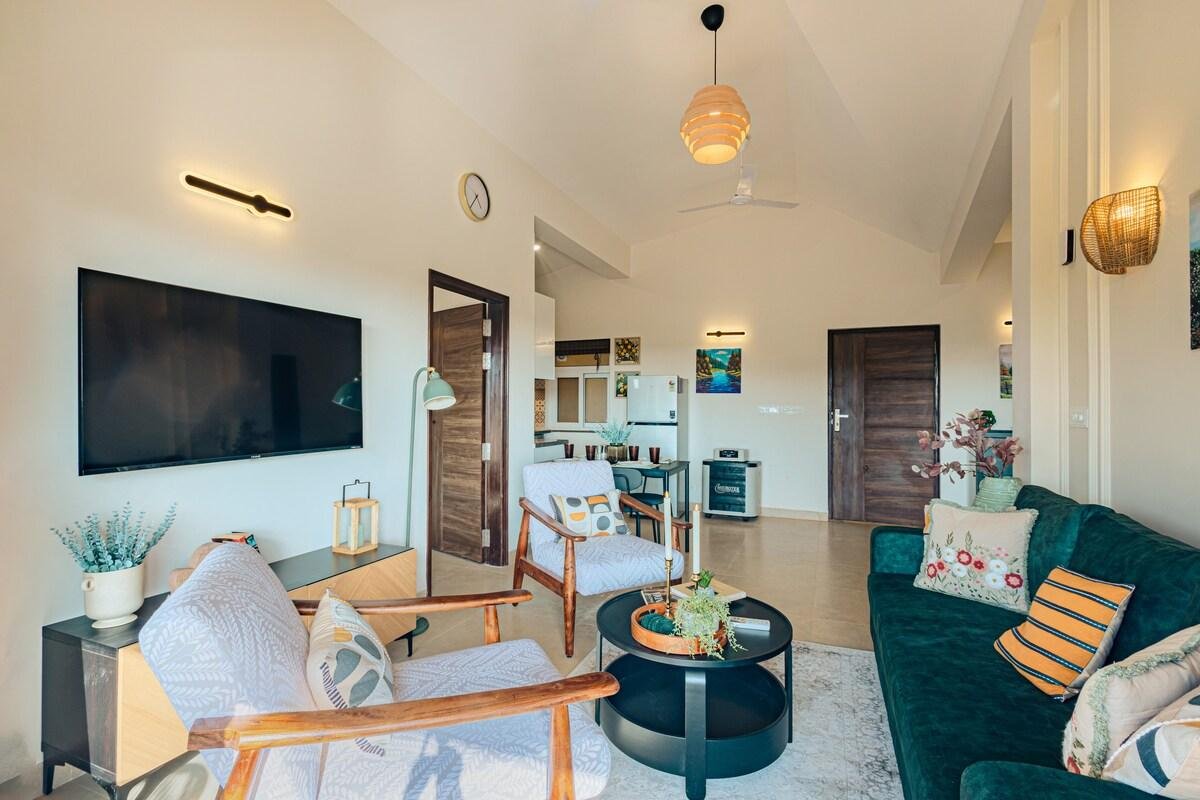 Alaya Stays Veera Marina 2-BHK Apartment x Solis Nature