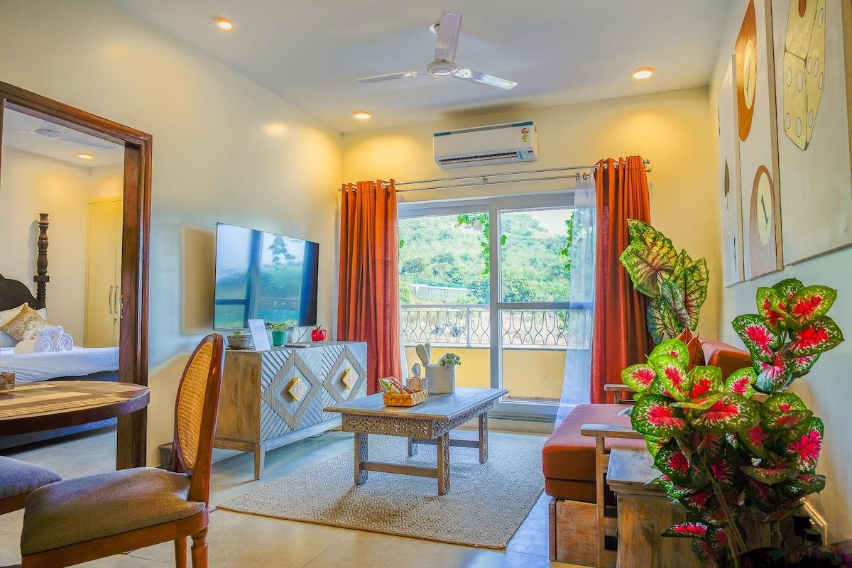 Alaya Stays Veera Marina 2-BHK Apartment x Solis Nature