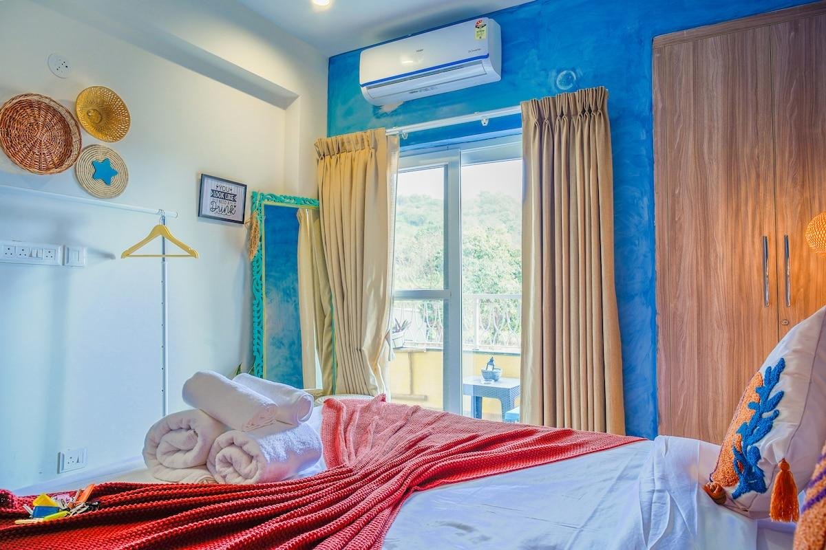 Alaya Stays Veera Marina 2-BHK Apartment x Solis Nature