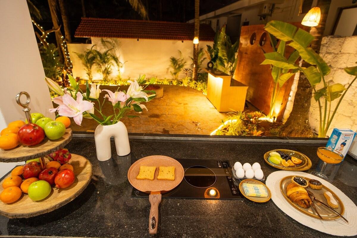 Open Kitchen Boutique Hut on the Beach x Solis Nature