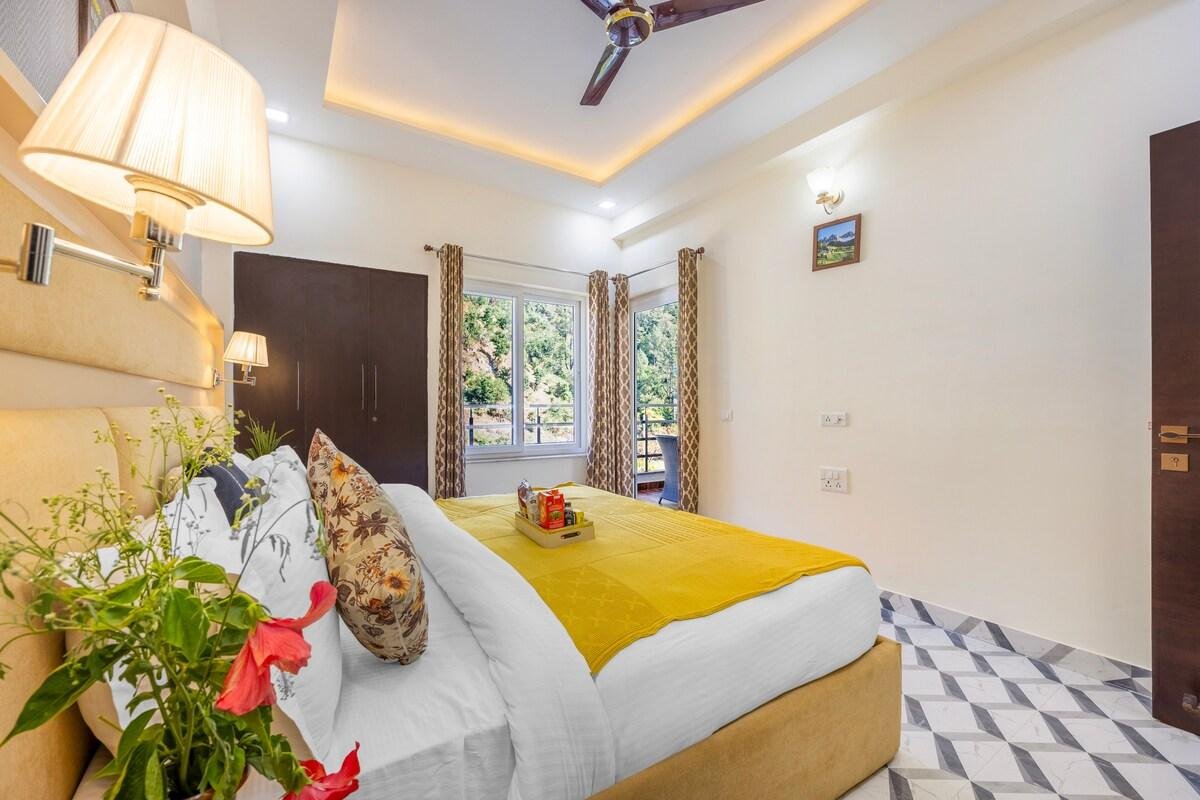 Alaya Stays Kingdom Heartz 1bhk      Bhimtal x Solis Nature