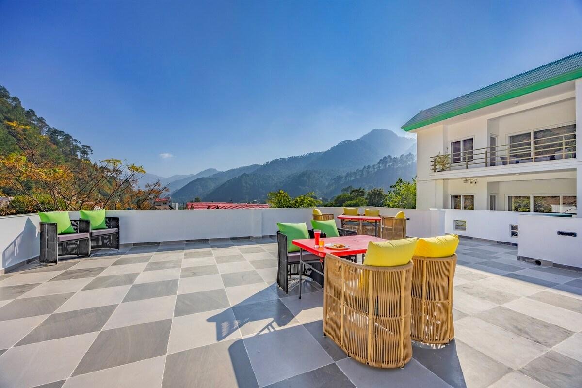 Alaya Stays Kingdom Heartz 1bhk      Bhimtal x Solis Nature