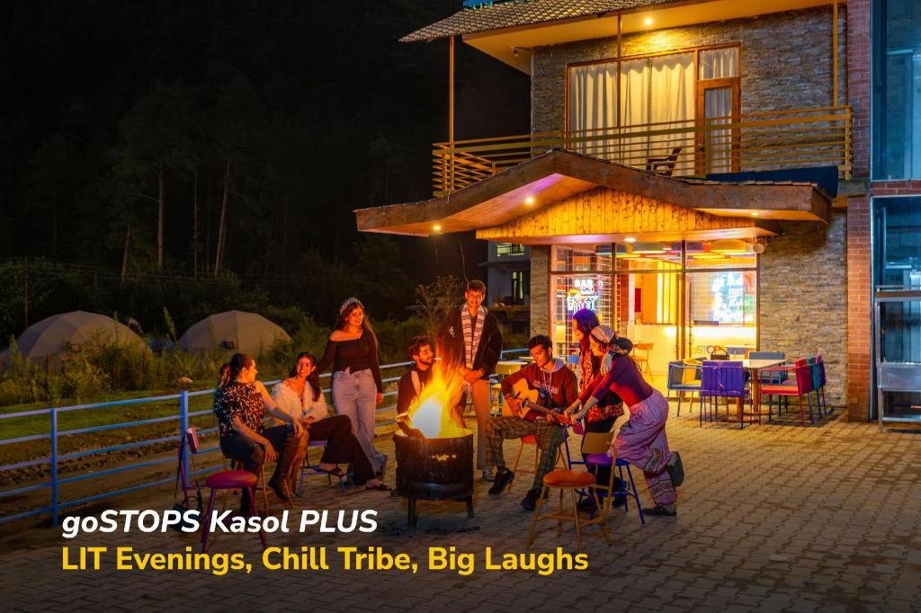 goSTOPS Kasol PLUS, Manikaran Road - Private Rooms & D x Solis Nature
