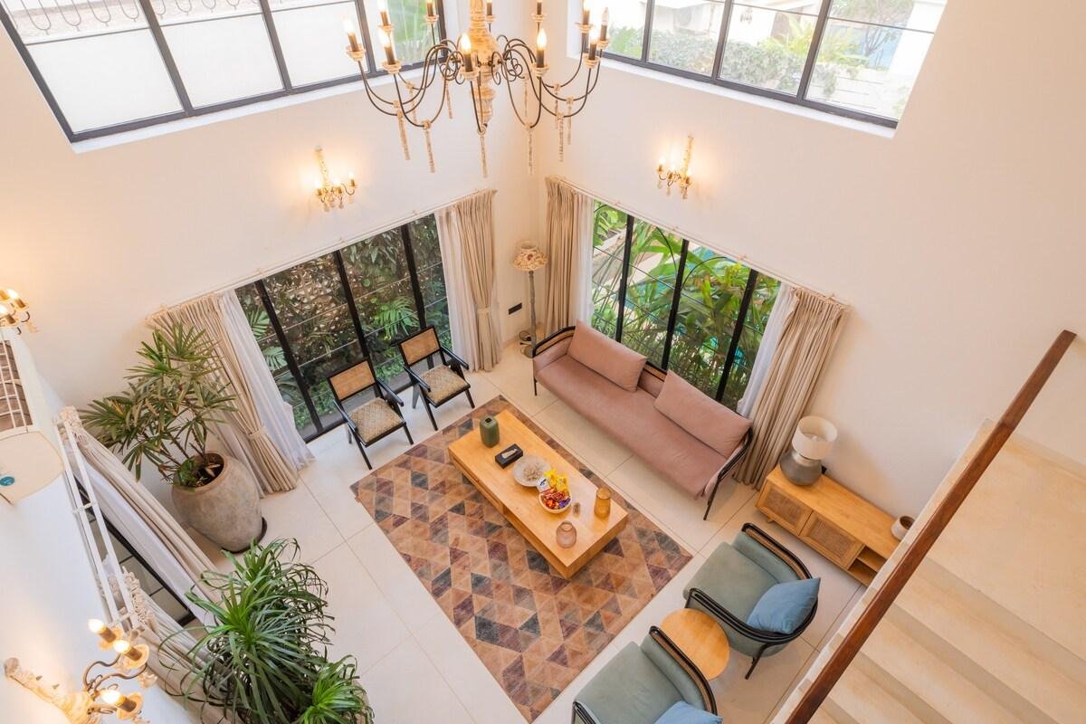 ELIVAAS Bogenvilla 3 bhk x Solis Nature