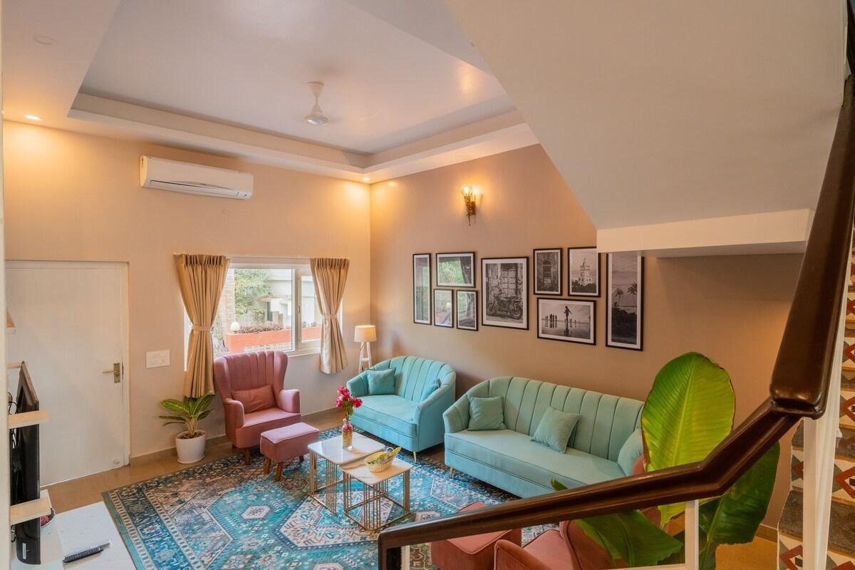 Alaya Stays Casa Bella Vista   3bhk x Solis Nature