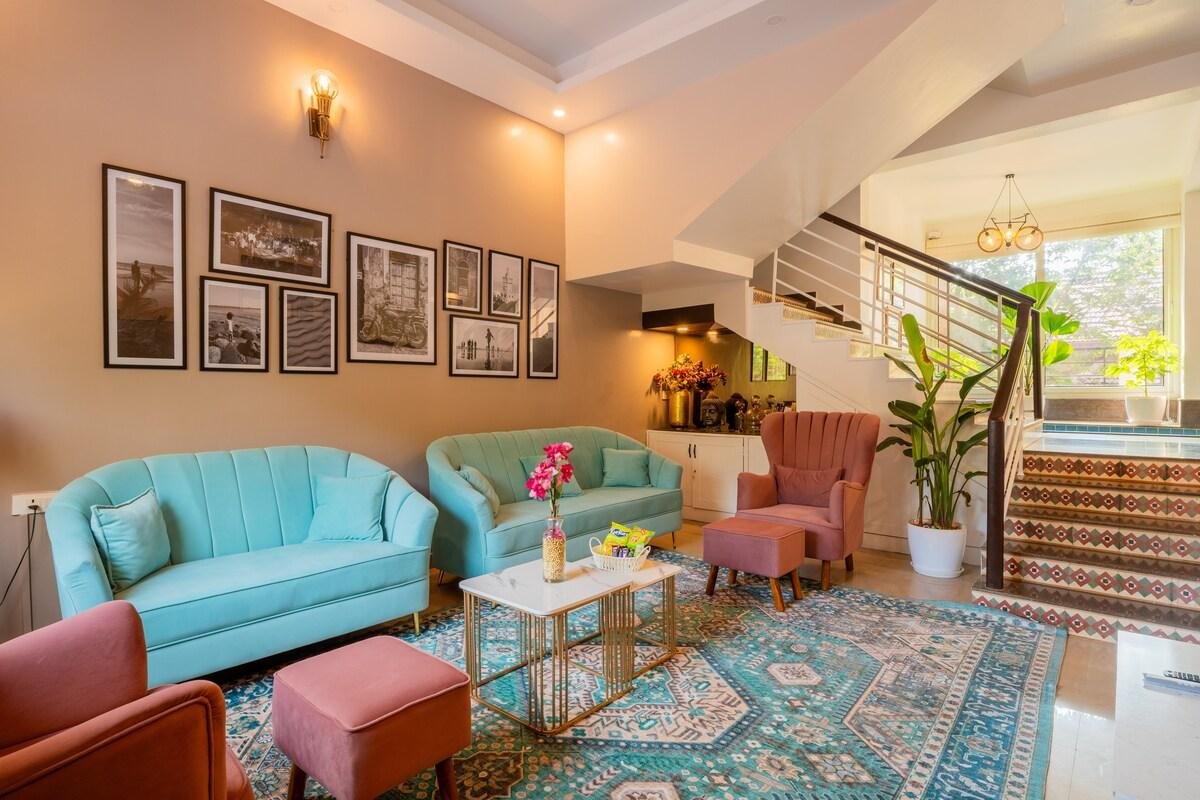 Alaya Stays Casa Bella Vista   3bhk x Solis Nature