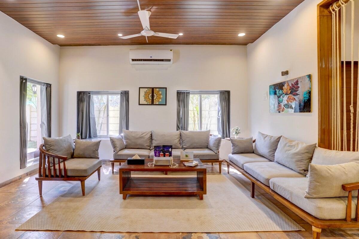 Lavender Crest | Pet- friendly 4-BHK Villa With Privat x Solis Nature