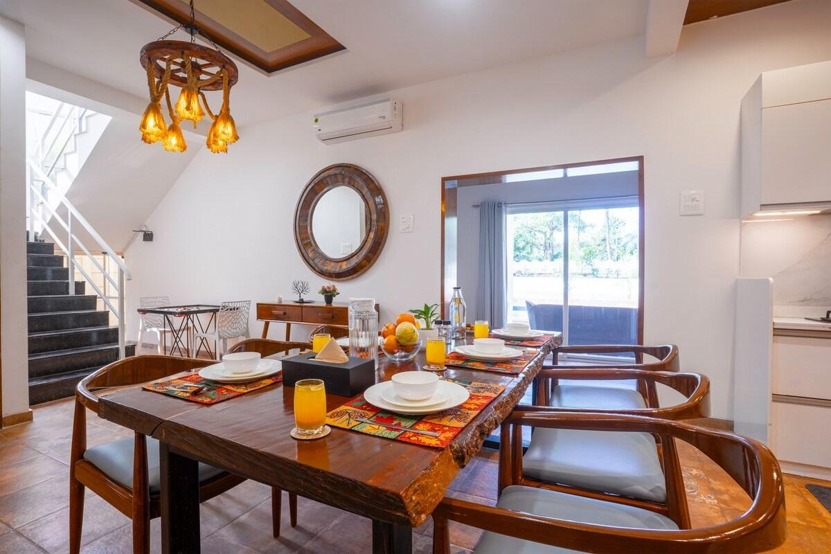 Lavender Crest | Pet- friendly 4-BHK Villa With Privat x Solis Nature