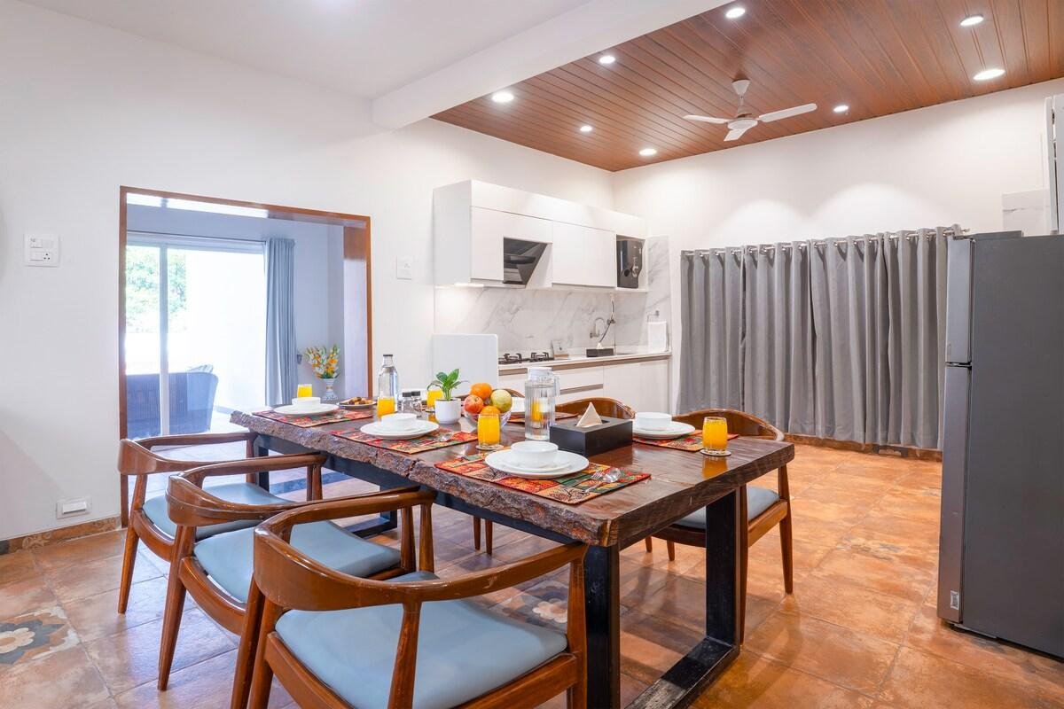 Lavender Crest | Pet- friendly 4-BHK Villa With Privat x Solis Nature