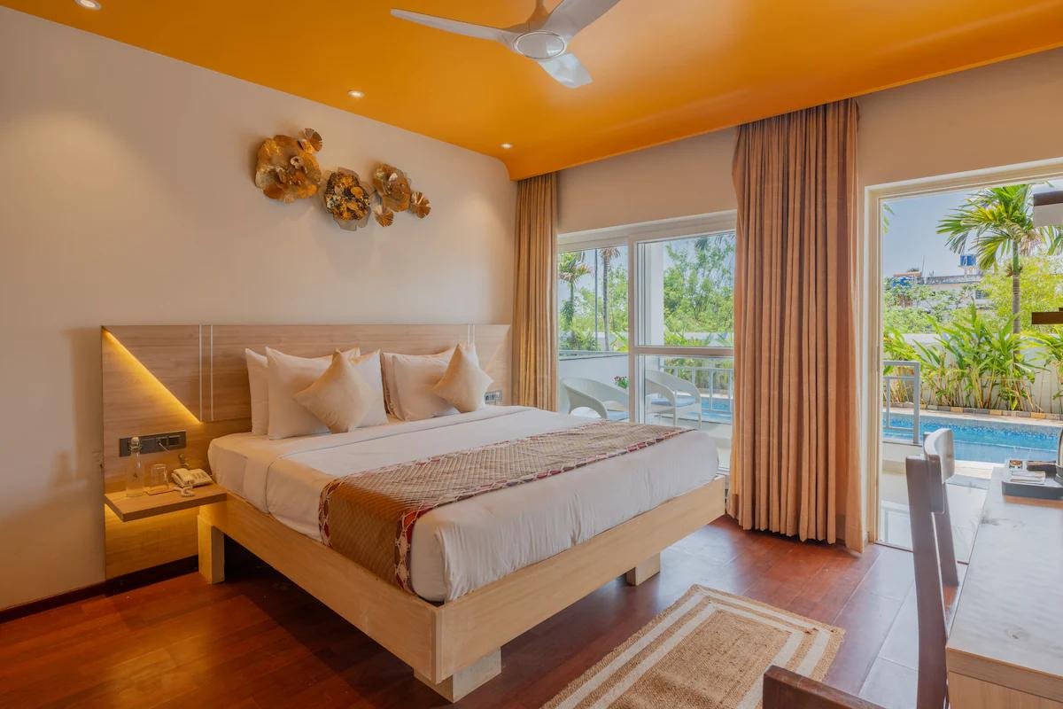 Alaya Stays, Gracias Aquora      1 bhk x Solis Nature