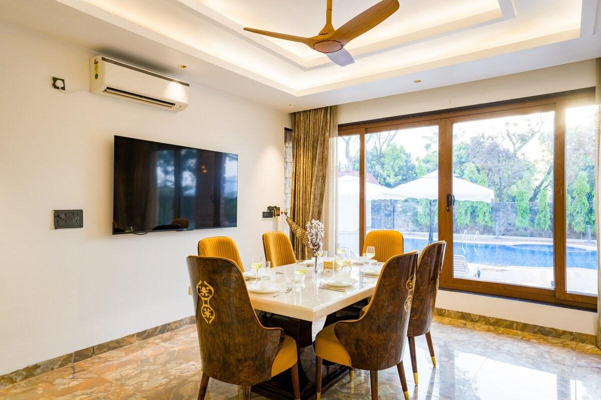 ELIVAAS Sanisa Farm  3 bhk x Solis Nature