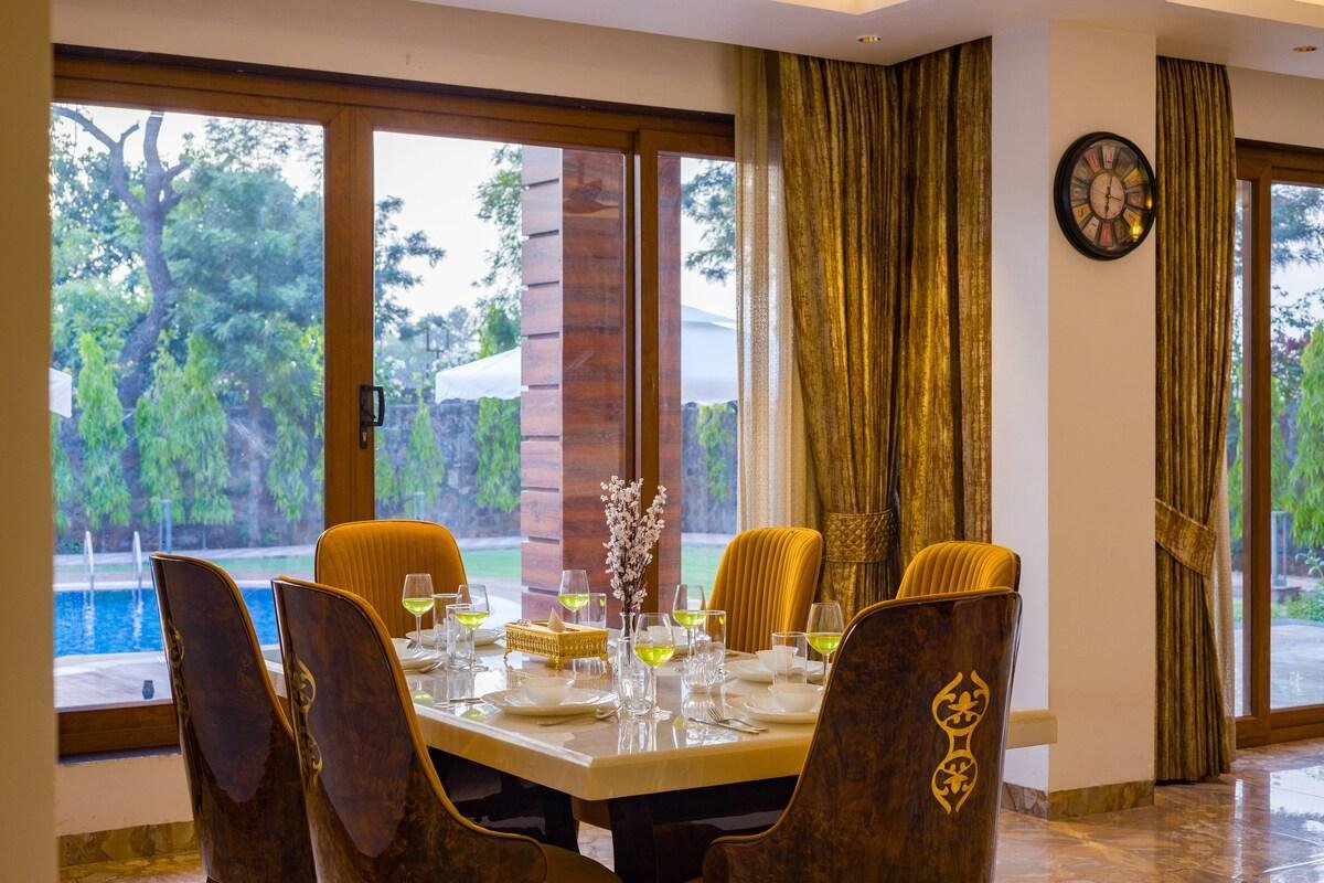 ELIVAAS Sanisa Farm  3 bhk x Solis Nature