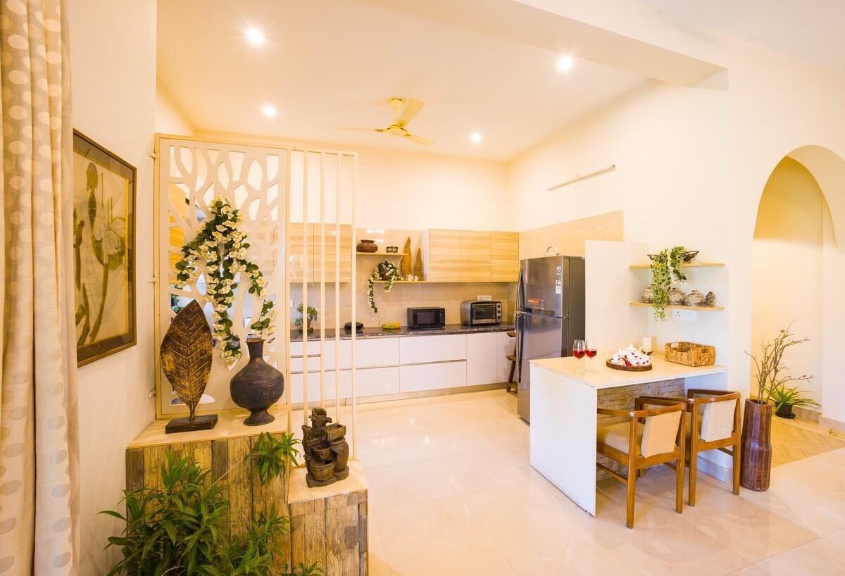 Alaya Stays Dacha   3 bhk x Solis Nature