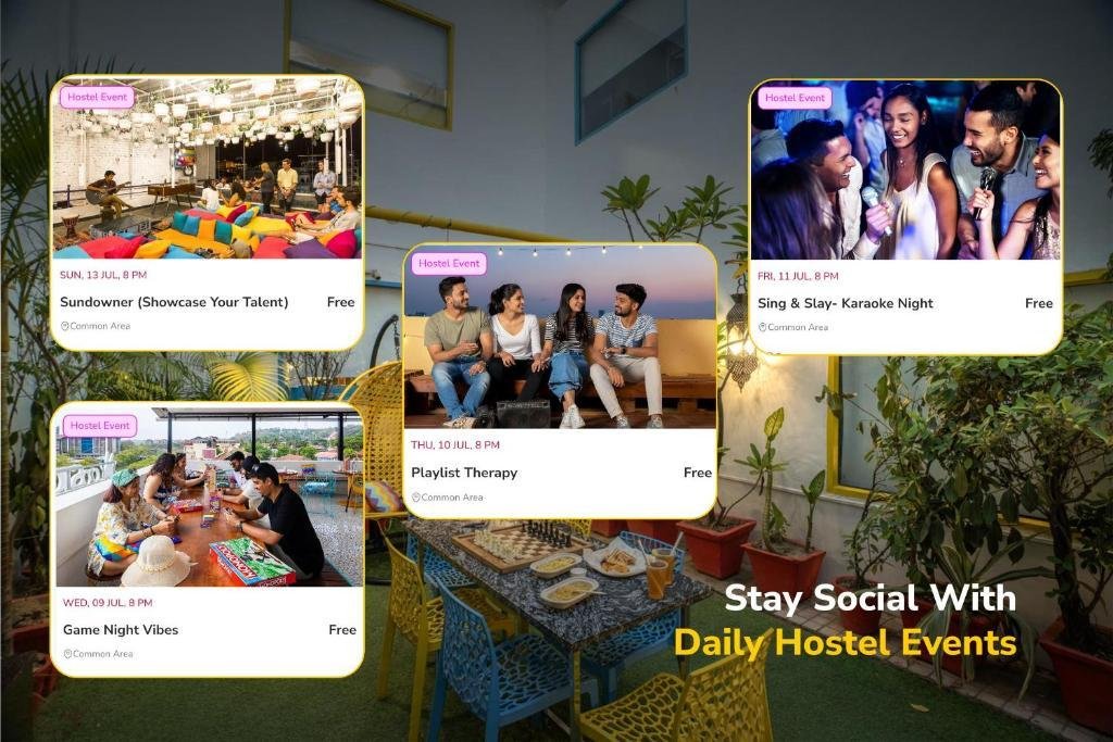 goSTOPS Delhi - Private Rooms & Dorms x Solis Nature