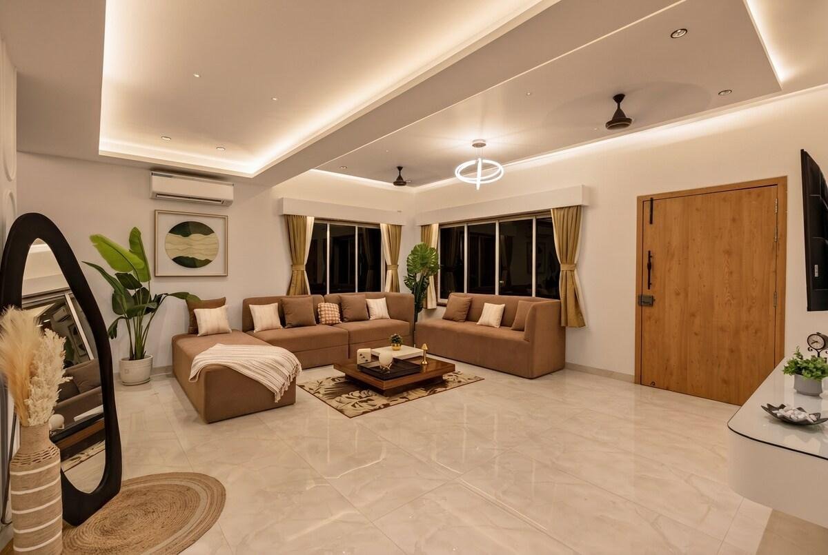 Stayscape - Sage House, 5BHK Lonavala wd Game Zone x Solis Nature