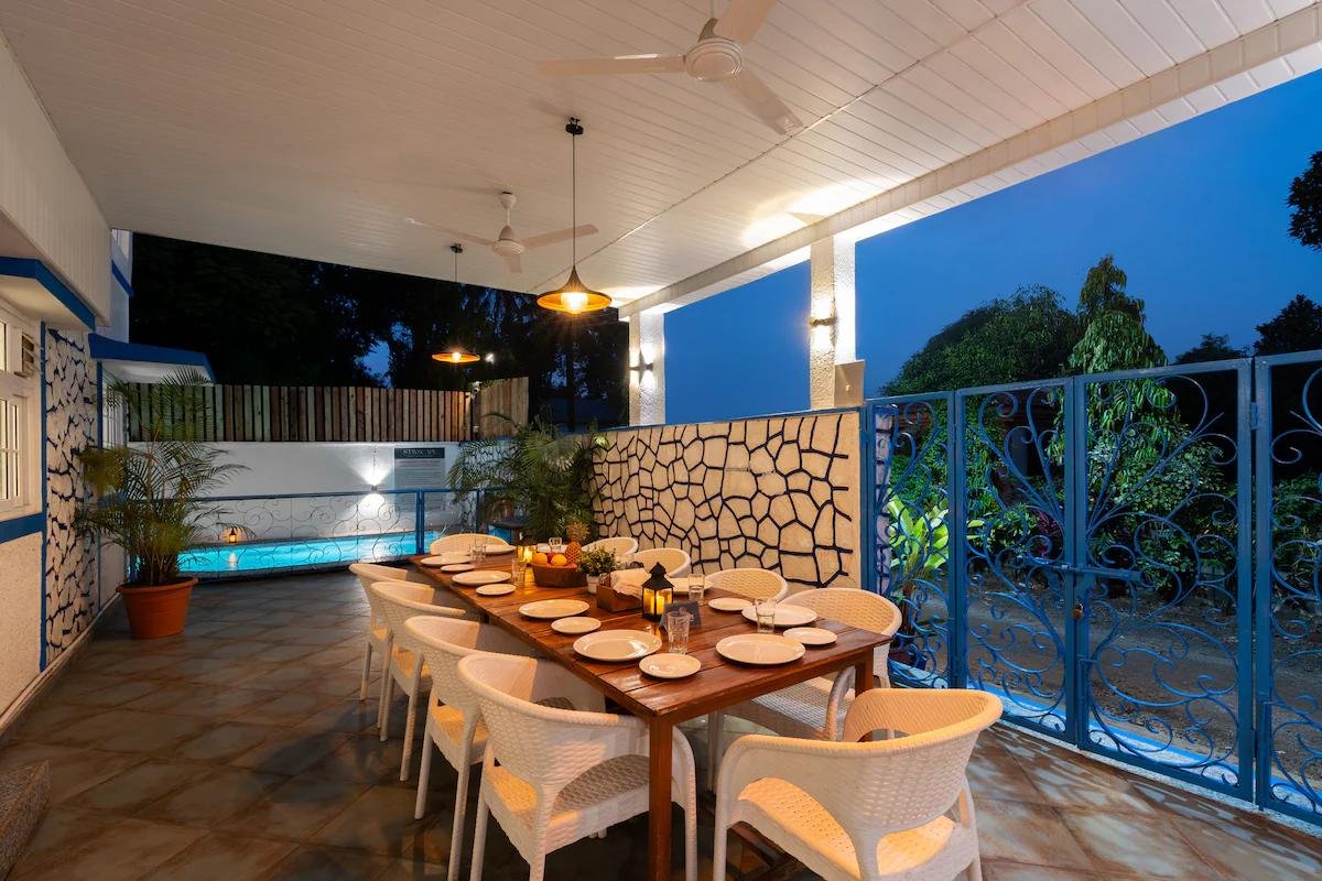 Stayscape - Casa Santorini, 4BHK in Lonavala. x Solis Nature