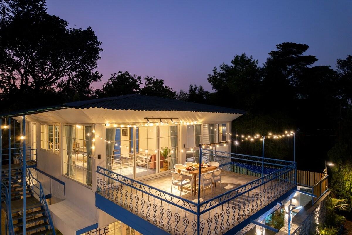Stayscape - Casa Santorini, 4BHK in Lonavala. x Solis Nature