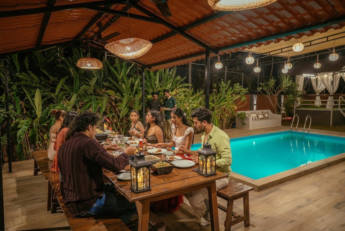 Stayscape - The Zuri House, 8BHK Villa in Karjat x Solis Nature