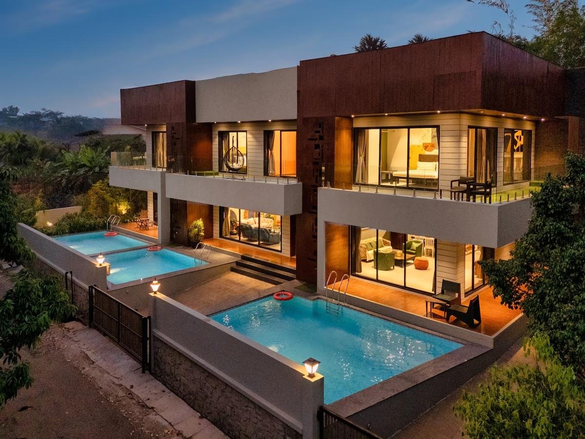 Stayscape- Aquavista 3  , 3BHK Veg N Jain in Lonavala x Solis Nature