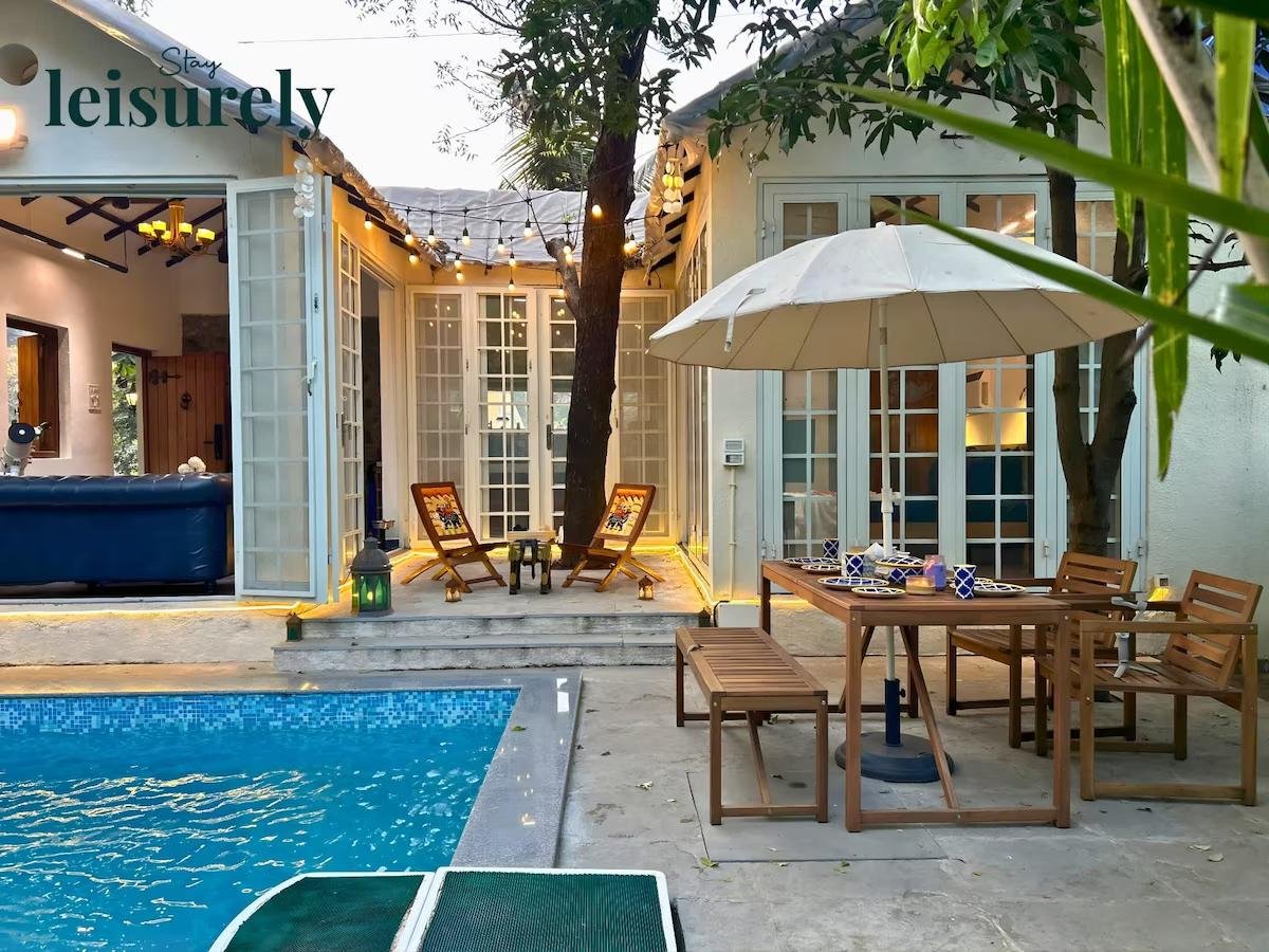 StayLeisurely Aura Luxe Villa Mandwa Alibaug x Solis Nature