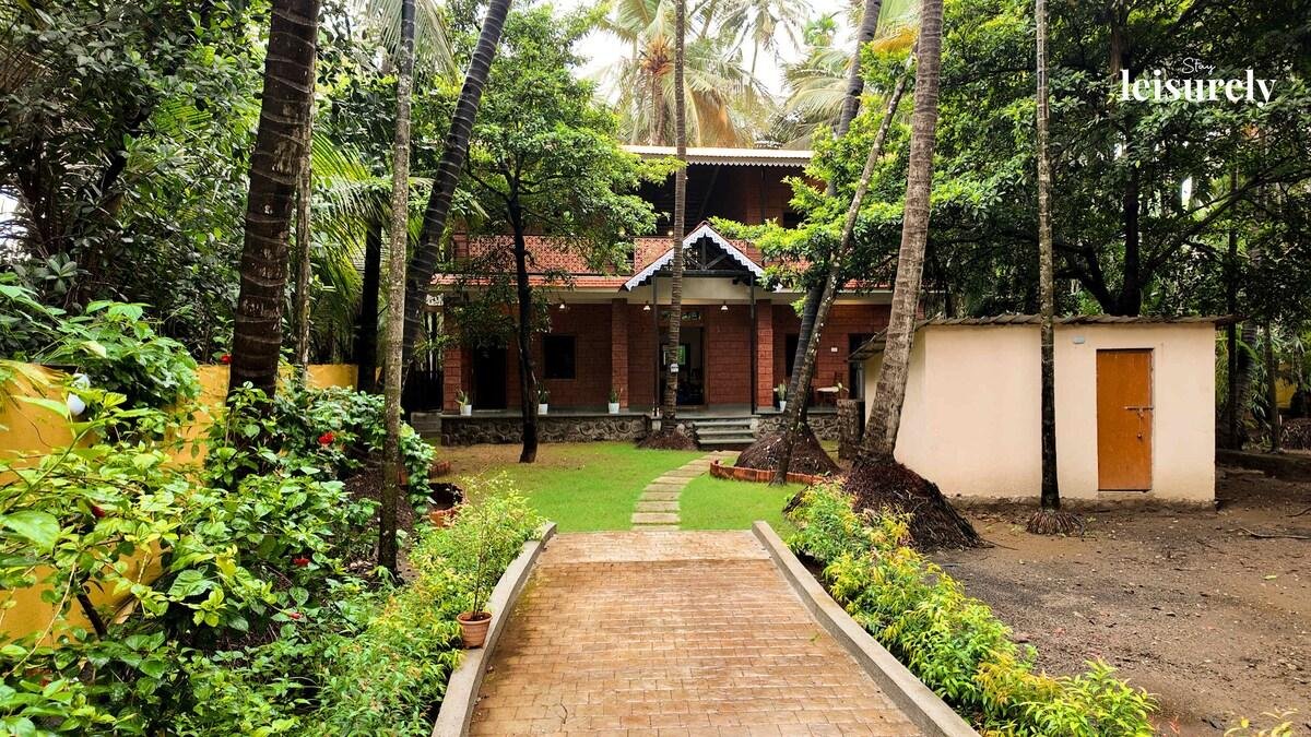 StayLeisurely Sera Villa Thal Alibaug 4 BHK x Solis Nature