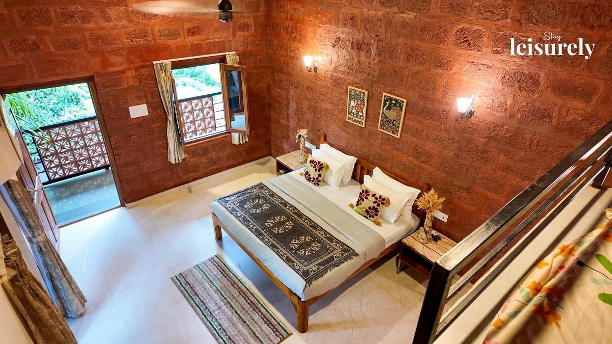 StayLeisurely Sera Villa Thal Alibaug 4 BHK x Solis Nature