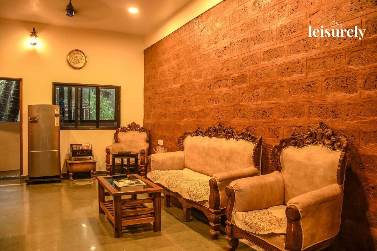StayLeisurely Sera Villa Thal Alibaug 4 BHK x Solis Nature