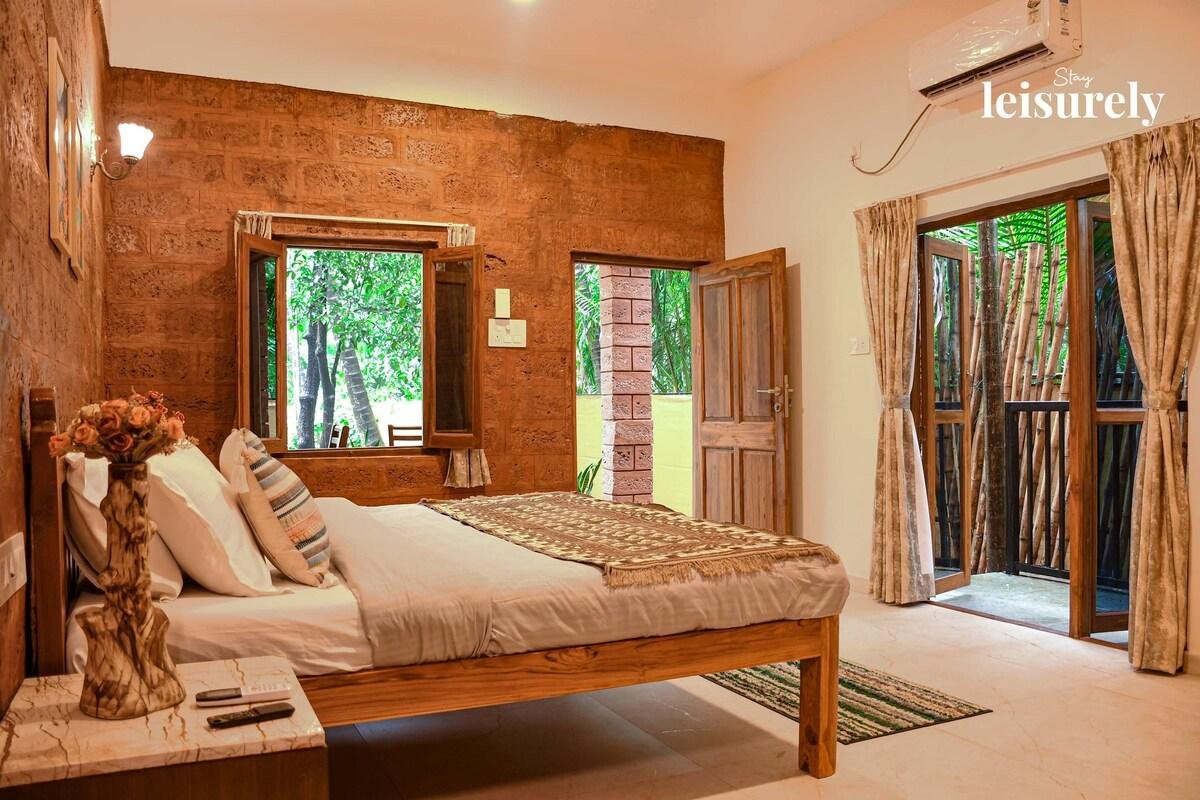StayLeisurely Sera Villa Thal Alibaug 4 BHK x Solis Nature